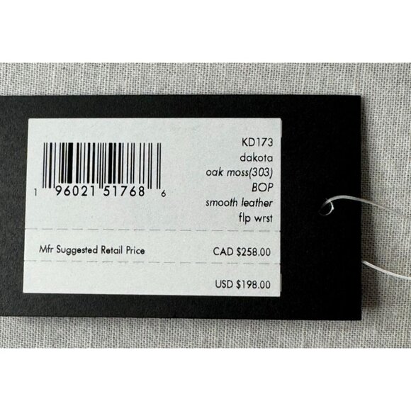 KATE SPADE DAKOTA OAK MOSS FLAP WRISTLET KD173 $198 - Picture 3 of 6
